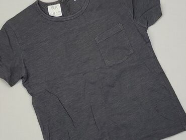 body z bufiastymi rękawami zara: T-shirt, Zara, 3-4 years, 98-104 cm, condition - Good