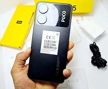 Poco: Poco C65, Б/у, 256 ГБ, цвет - Черный, 1 SIM, 2 SIM, eSIM — 2