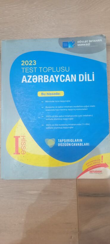 azerbaycan dili test toplusu 2 ci hisse cavablari: Köhnədir biraz. Yazılı olan səhifələri var çox deyil ama. Cırığı