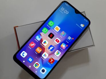 Xiaomi: Xiaomi Redmi 9T, 128 GB, rəng - Göy, 
 Zəmanət, Düyməli, Sensor