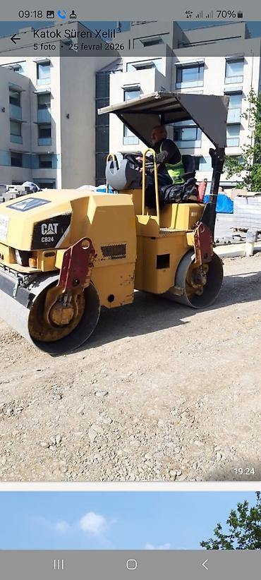 müasir arena mtk: CAT CB24 iki barabanlı yol katoku – icarə xidməti Texnika: - Model — 4