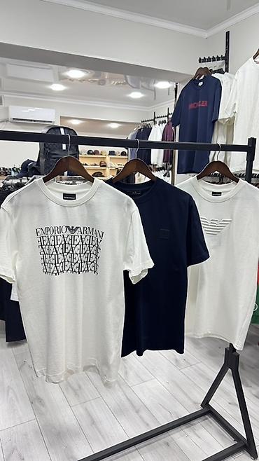 жакет mango: Мужская футболка, S, M, L, Boss, Новый, цвет - Белый, Самовывоз — 8