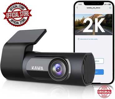 video registrator qiyməti: Kawa D6 2K WiFi Ultra HD Kawa brendinə məxsus yeni bir məhsul. Dizaynı