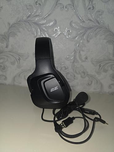 ofis masa üstü aksesuar: 2E brendli oyun qulaqlığı və mikrofonlu headset - Tam ölçülü — 2