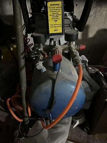 boya seti: WORK hava kompressoru – Polşa istehsalı - Güc: 2.5 HP - Tip — 2