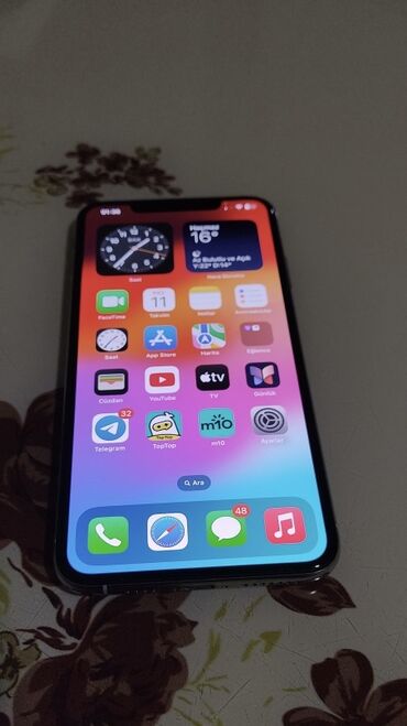 iphone xs 128: IPhone Xs Max, 512 GB, Ağ, Face ID