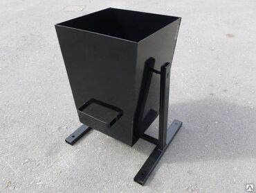Мусорные урны: Уличные урны металлические с козырьком - Назначение: для общественных — 8