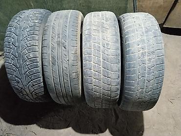Шины 195 / 65 / R 15, Зима, Б/у, Комплект, Легковые, Китай, Bridgestone