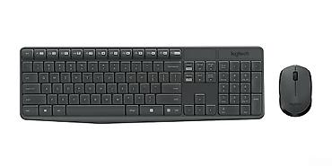 Logitech MK235 Wireless Keyboard and Mouse - GREY 🟢 Rəsmi iş yeri — 1