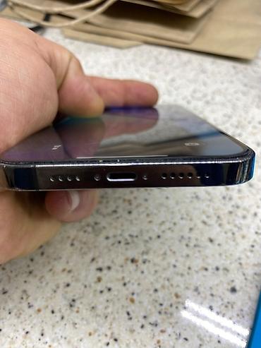iphone x ekran: IPhone 12 Pro Max, 128 GB, Space Gray, Face ID, Zəmanət — 4