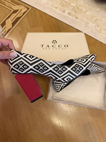 Туфли: TACCO Per Tutti qadın tuflisi - Model: klassik sivri burunlu, qalın — 1