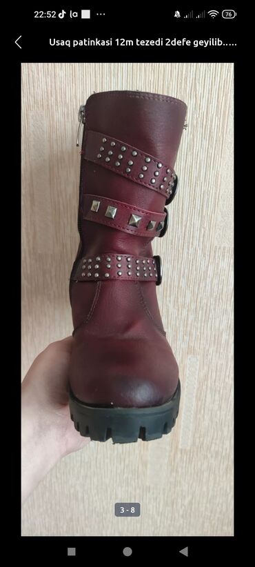 Uşaq ayaqqabıları: Qız üçün, 30 — 10