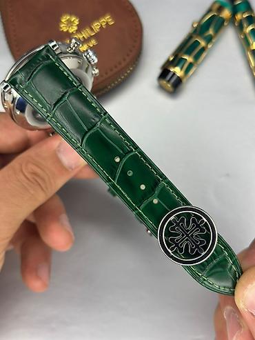 Aksesuarlar: Yeni, Qol saatı, Patek Phillipe, rəng - Yaşıl — 9
