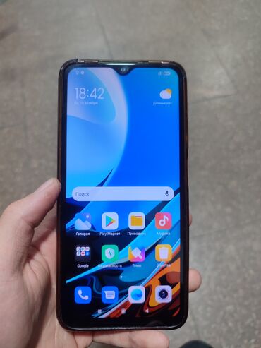 Redmi: Redmi, Redmi 9T, Б/у, 128 ГБ, цвет - Зеленый, 2 SIM
