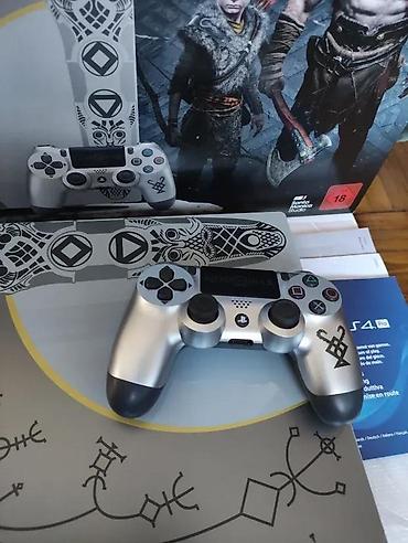 PS4 (Sony Playstation 4): 🎮⚔️ PS4 PRO 1TB – God of War Limited Edition 📞 Ako vam odgovara ponuda — 5