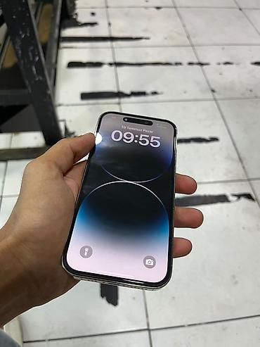apple watch ultra 1: IPhone 14 Pro, Gümüşü, Face ID — 4