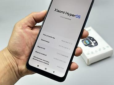 Уюлдук телефондор жана аксессуарлар: Redmi, Redmi Note 12, Колдонулган, 128 ГБ, түсү - Көк, 2 SIM — 4