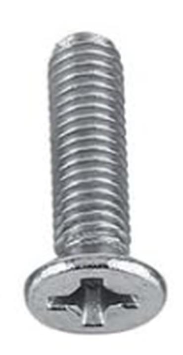 Болты: M3 6 mm YSB Ulduz Düz Başlı Metrik Bolt – 10 ədəd - Ölçü: M3 - — 1