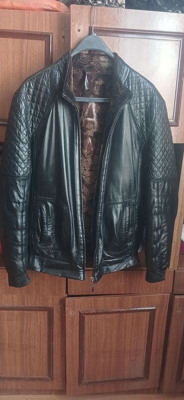 Kurtkalar: Kurtka, Dəri, Qış, 3XL (EU 46)