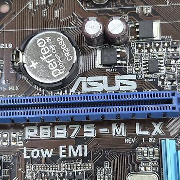 скупка материнских плат: Материнская плата для ПК, Новый, Asus, LGA1155, Micro-ATX — 3