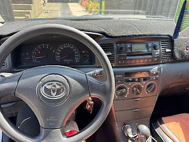 Унаа: Toyota Corolla: 2003 г., 1.6 л, Кол менен иштөөчү, Универсал — 6