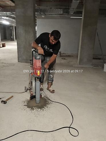BETON KESME VE BETON DEŞME 050-220-08-78 Beton/kərpicdə almazla