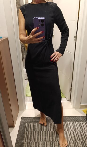 Haljine: Zara S (EU 36), bоја - Crna, Večernji, maturski, Drugi tip rukava — 1