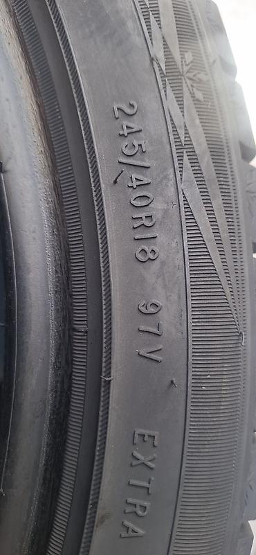 bmw e30 kocka: 235 40 R18 Triangle . Prodajem 4kom polovne zimske auto gume dimenzije — 6