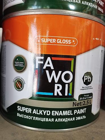 FAWORI Super Gloss — высокоглянцевая алкидная эмаль. Характеристики
