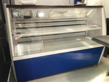 аренда холодильных камер: Б/у витриный холодильник сатылат кафе,магазиндерге ылайыктуу.Ичинде