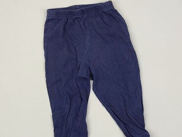 legginsy prążkowane dziecięce: Spodnie dresowe, 12-18 m, stan - Dobry