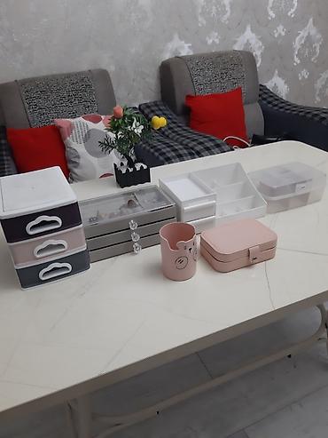 Органайзеры для косметики: Набор для хранения и декора дома Состав: - Органайзеры для косметики — 1