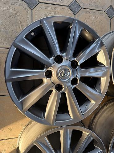 Диски: Литые Диски R 20 Lexus, Комплект, отверстий - 5, Б/у — 5