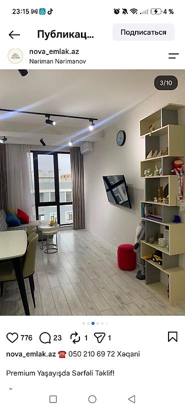 gence sadilli: Gənclikdə 3 otaqlı lüks mənzil satılır 📍 Gənclik metrosuna və ADA — 2