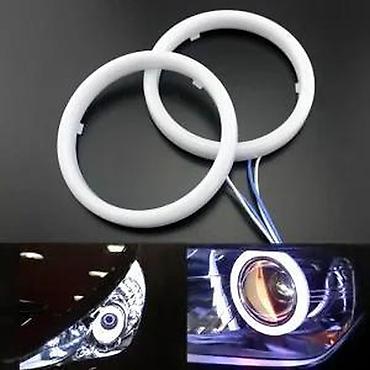 Auto delovi, gume i tjuning: Cotton angel eyes led prstenovi 80mm. Extremno jaki COTTON LED — 9