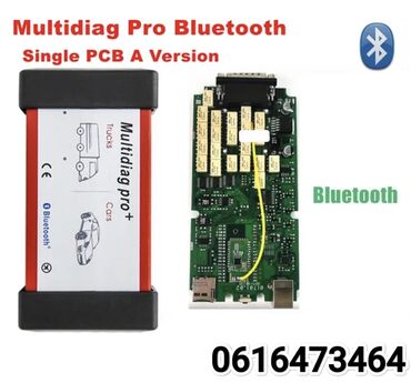 Usluge: 1 Ploča Bluetooth MultiDiag Pro + CDP 2021.11 Profesionalni