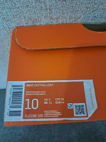 original nike: Nike Defyallday original kişi idman ayaqqabısı - Model: Nike (ağ rəng — 6