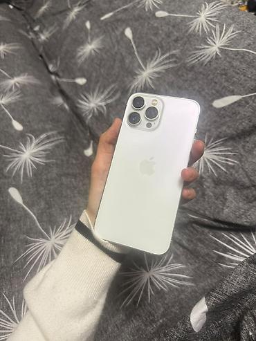 iphone x бу: Айфон 13 про Макс, белого цвета,128 гб, 76% АКБ состояние хорошое — 1