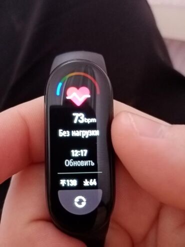 Smart saatlar: İşlənmiş, Smart saat, Xiaomi, Sensor ekran, rəng - Qara