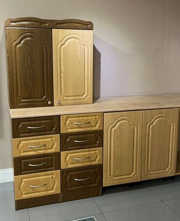 кухонный гарнитур новый: Набор кухонных шкафчиков 5 предметов, общая длина 160 см