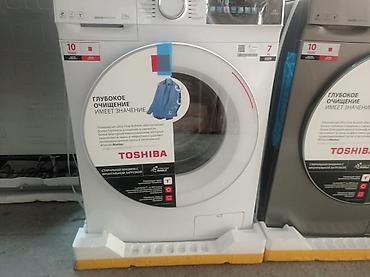 9 c: Стиральная машина автомат, Новый, Toshiba, До 9 кг, Фронтальная, Кредит — 4
