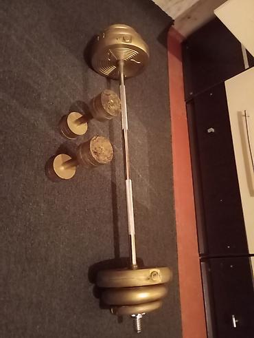 Ştanqlar və ştanq diskləri: Ştanq, Çəki: 37 kq, Yeni -da lalafo.az — 1 Ştanqlar və ştanq diskləri: Ştanq, Çəki: 37 kq, Yeni — 1