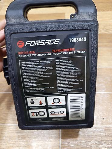 yağ ceken: Forsage T90304S hidravlik “bottle jack” krikosu - Yükgötürmə gücü: 3 — 3