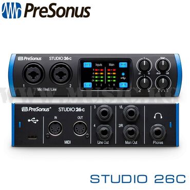 Гитары: Звуковая карта Presonus Studio 26C Профессиональное качество везде