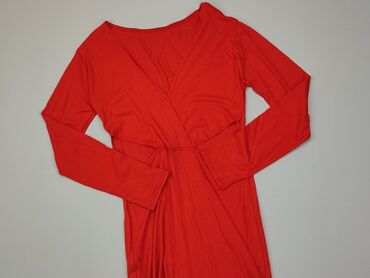 sukienki damskie czerwona krata: Dress, S (EU 36), condition - Very good