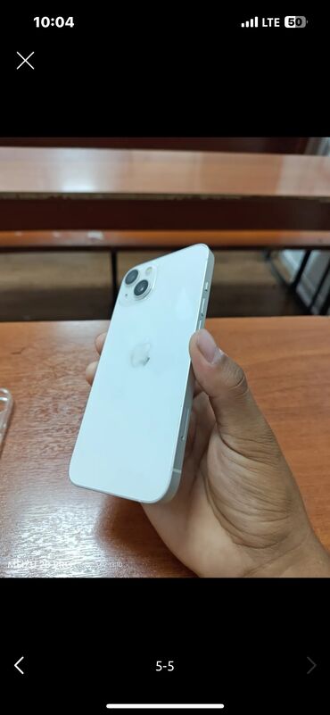 усилитель аудио: IPhone 13, Колдонулган, 128 ГБ, Ак, Коргоочу айнек, Каптама, Кабель, 82 %
