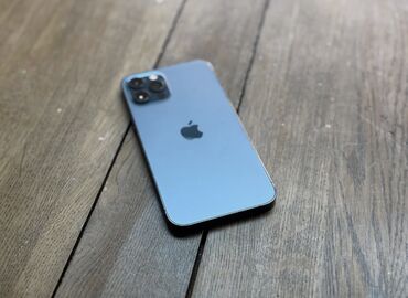 телефон в расрочку: IPhone 12 Pro, Б/у, 128 ГБ, Голубой, 79 %