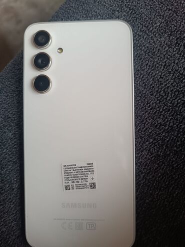 Samsung: Samsung Galaxy A54 5G, 256 GB, rəng - Ağ, Sensor, Barmaq izi, İki sim kartlı