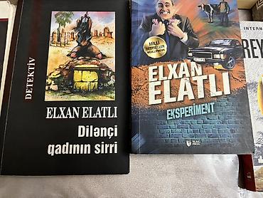 Художественная литература: Kitab dəsti – müxtəlif janrlarda 12 adda Məzmun: - Elxan Elatlı — 8