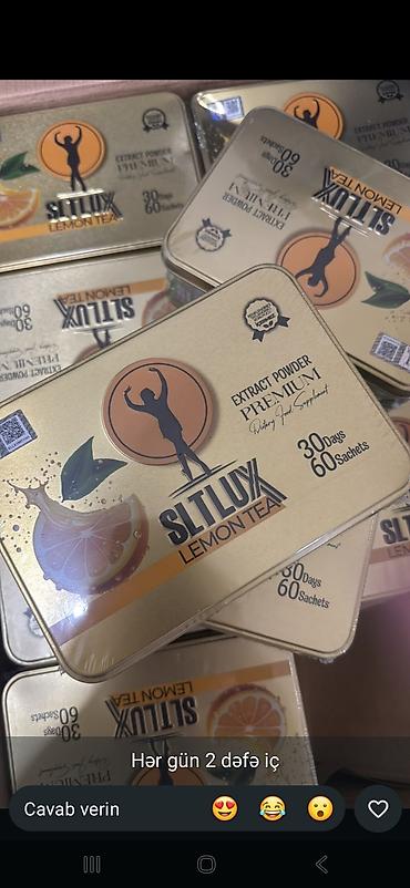 Qida məhsulları: SLT LUX TEA – Qarışıq Bitki Çayı, kollagenlə zəngin premium formul — 1
